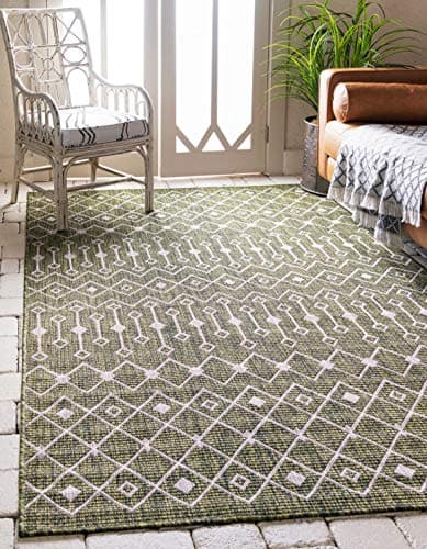 Unique Loom Outdoor Trellis Rug